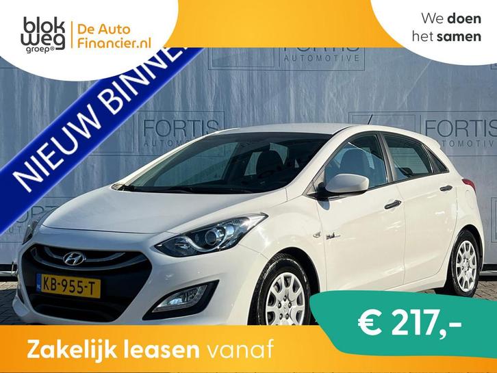 Hyundai i30 1.6 GDI i-Drive Cool Plus € 12.800,00, Auto's, Hyundai, Bedrijf, Lease, Financial lease, i30, ABS, Airbags, Airconditioning
