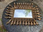 Retro vintage Gilbert Poillerat sunburst spiegel 1940's, Ophalen, Huis en Inrichting