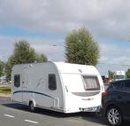 Burstner Belcanto zgan 460 TS - 2008 met direct een stalling, Caravans en Kamperen, Caravans, Omvormbare zithoek, Kachel, Rondzit