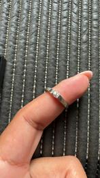 Witgouden ring, Sieraden, Tassen en Uiterlijk, Ringen, Wit, Ophalen of Verzenden, Zo goed als nieuw, 17 tot 18