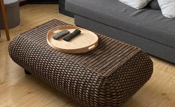 Rotan koffietafel decoratief en uniek beschikbaar voor biedingen