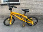 BMX / Stuntfiets - 16 inch - Geel, Fietsen en Brommers, Fietsen | Crossfietsen en BMX, Ophalen, Staal, Troy, Minder dan 16 inch