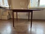 Vintage mid century teak eettafel (uitschuifbaar), Huis en Inrichting, Ophalen, 100 tot 150 cm, Mid century - jaren 60, 50 tot 100 cm