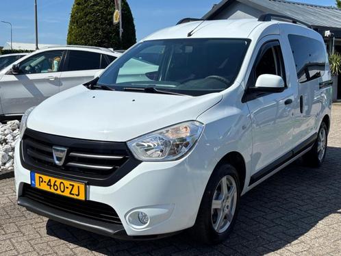 Dacia Dokker 1.2 TCE 2X Schuifdeur 5-Persoons Wit 10TH Editi, Auto's, Dacia, Bedrijf, Dokker, ABS, Airbags, Airconditioning, Bluetooth
