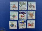 Postzegel NL 2021 9 Kerstzegels 23-11, Postzegels en Munten, Postzegels | Nederland, Verzenden, Na 1940, Gestempeld
