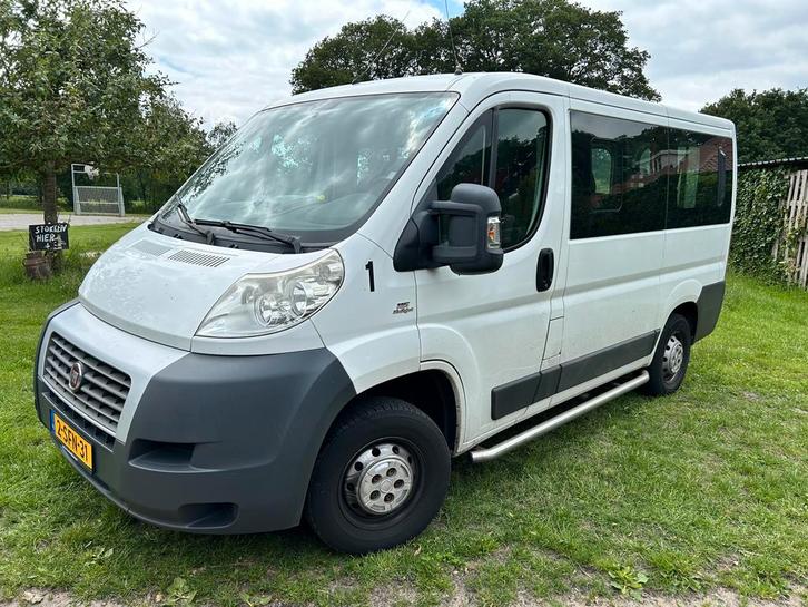 Fiat Ducato 2.0 Combinato 2013 Wit 9 persoons, Auto's, Fiat, Particulier, Diesel, A, Overige carrosserieën, Handgeschakeld, Origineel Nederlands