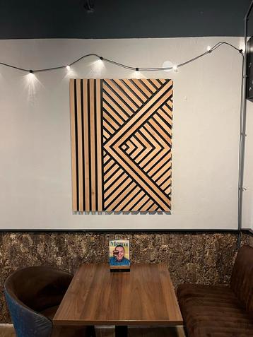 Groot Decoratief Wandpaneel - kunst beschikbaar voor biedingen