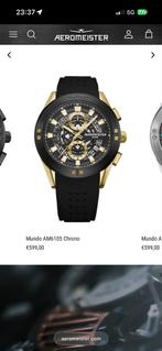 Aeromeister Mundo AM6105 Chrono Horloge, Overige merken, Overige materialen, Polshorloge, Nieuw