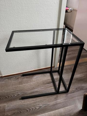 Laptop/bijzet tafeltjes (2x) Ikea Vittsjö