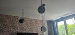 Industriële hanglamp – 3 metalen kappen – E27 fitting, Ophalen, Zo goed als nieuw, Industrieel, 75 cm of meer