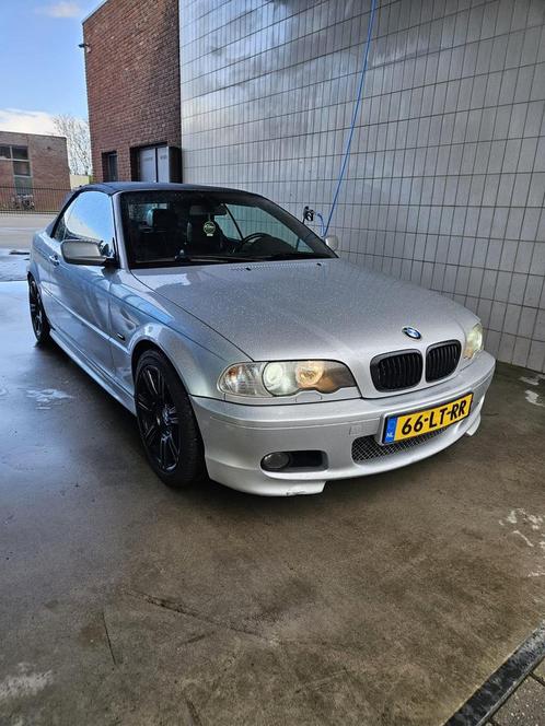 BMW 3-Serie (E46) 2.0 CI 318 Cabrio 2002 Grijs, Auto's, BMW, Particulier, 3-Serie, ABS, Airbags, Airconditioning, Alarm, Android Auto