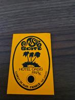 1480 Vintage Hotel Oasis Park St, Verzamelen, Ophalen of Verzenden, Gebruikt