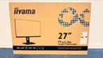 Iiyama XUB2792UHSU-B6 Ips Monitor 4K, Computers en Software, Monitoren, IPS, VGA, Ophalen of Verzenden, Hoofdtelefoonaansluiting