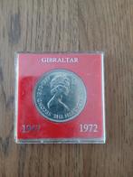 MUNT GIBRALTAR 1947 - 1972   ( 25 pence ), Postzegels en Munten, Munten | Europa | Niet-Euromunten, Ophalen of Verzenden, Overige landen