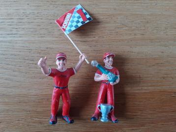 vintage michael schumacher formule 1 bullyland poppetjes beschikbaar voor biedingen