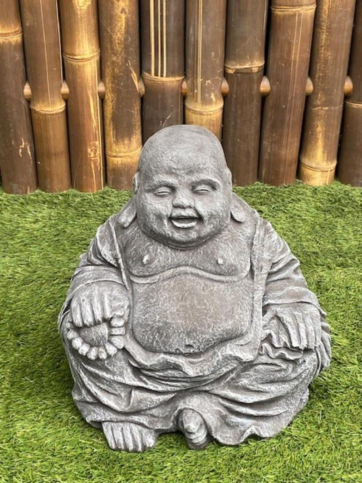 Boeddha nr.19, Tuin en Terras, Tuinbeelden, Nieuw, Boeddhabeeld, Beton, Ophalen