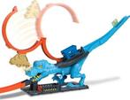Hot Wheels City T-Rex racebaan met looping, Racebaan, Ophalen of Verzenden, Zo goed als nieuw, Hot Wheels