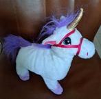 Als nieuw: Basic interactieve Pluche Unicorn knuffel, Ophalen of Verzenden, Zo goed als nieuw, Overige typen