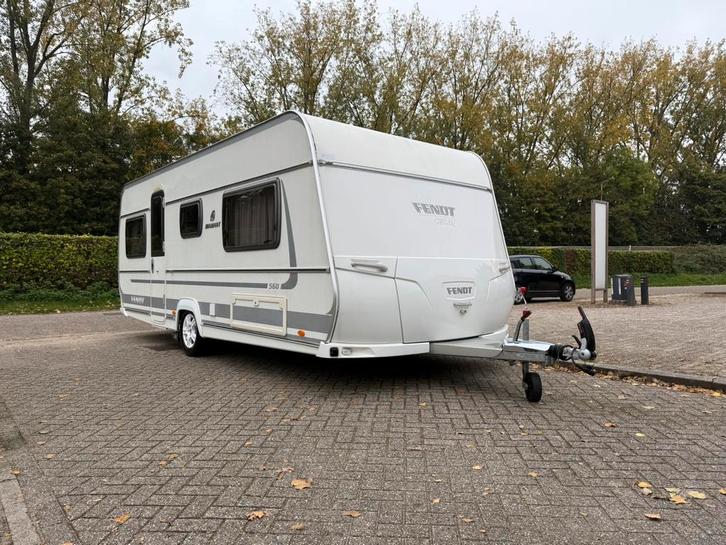 Fendt Diamant 560 SG 2013, Caravans en Kamperen, Caravans, Bedrijf, tot en met 4, 1250 - 1500 kg, Rondzit, Fendt, 2 aparte bedden