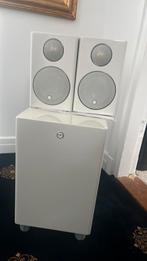Monitor audio radius 90hd, en subwoofer 360hd, Audio, Tv en Foto, Luidsprekers, Zo goed als nieuw, 60 tot 120 watt, Front, Rear of Stereo speakers