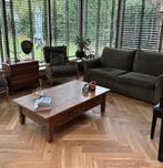 Solid wood coffee table, Ophalen, Gebruikt, 100 tot 150 cm, Teakhout