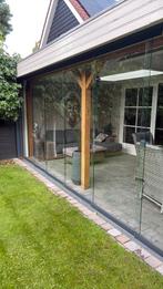 Glazen wand va 6.50 - 7.00 m, Tuin en Terras, Ophalen, Zo goed als nieuw, Serre