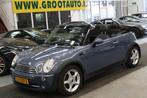 MINI Cabrio 1.6 Cooper Automaat Airco, Stoelverwarming, Stuu, Auto's, Mini, Gebruikt, Zwart, 4 cilinders, 116 pk