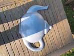 Te koop metalen bord theepot ( roest niet), Ophalen, Zo goed als nieuw