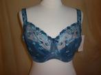 beugelBh maat 105F full-cup, Verzenden, Blauw, BH