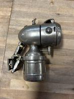Vintage Saxonia Carbid Fietslamp, Gebruikt, Voorlicht, Ophalen of Verzenden, X