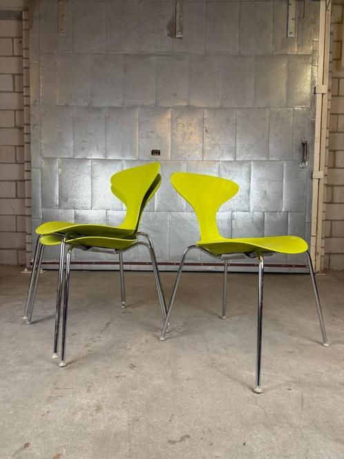 Orbit Chairs by Ross Lovegrove (voorraad: 3), Huis en Inrichting, Stoelen, Gebruikt, Eén, Hout, Metaal, Overige kleuren, Ophalen