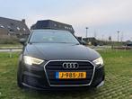 Audi A3 2018 zwart 131dk virtual cockpit, Auto's, Audi, Zwart, Metallic lak, Particulier, Onderhoudsboekje