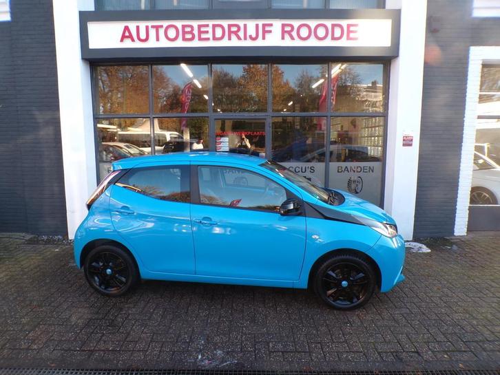 Toyota Aygo 1.0 VVT-i 5-Drs Dynamic Blue UNIEK,CAMERA,LMV,AI, Auto's, Toyota, Te koop, Aygo, ABS, Achteruitrijcamera, Airbags