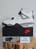 Nike Air Jordan 4 Retro OG 'White Cement' - Maat 46, Wit, Nike, Nieuw, Ophalen of Verzenden