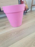 Roze plantenpot, gratis af te halen, Tuin en Terras, Bloembakken en Plantenbakken, Kunststof, Rond, Gebruikt, Minder dan 60 cm