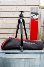 Te Koop : Manfrotto MK055XPRO3-BHQ2 Tripod Kit + Tas, Ophalen, Gebruikt, Driepoot, 175 cm of meer