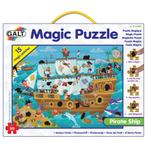Nieuwe magic puzzel thema piraten met wrijfplaatjes 4-8 jaar, Nieuw, Minder dan 500 stukjes, Ophalen of Verzenden, Legpuzzel