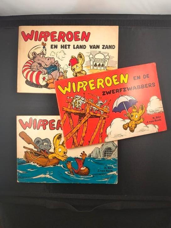 3 boekjes Wipperoen, Boeken, Stripboeken, Gelezen, Eén stripboek, Ophalen of Verzenden