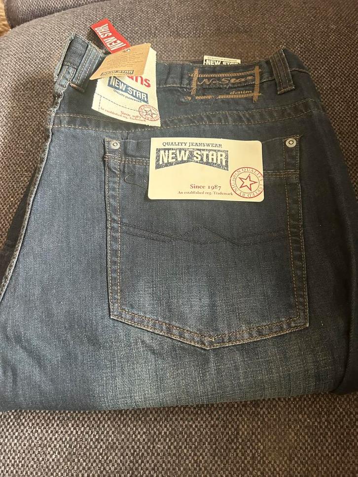 Nieuwe New Star Basic Broek - Partij 280, Kleding | Dames, Spijkerbroeken en Jeans, Nieuw, Overige jeansmaten, Blauw, Ophalen