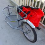 Fietsaanhanger TW Bents, Fietsen en Brommers, Fietsaccessoires | Aanhangers en Karren, Ophalen, Gebruikt, Opvouwbaar, Bagagekar