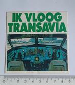 Sticker Ik vloog Transavia, Bedrijf of Vereniging, Zo goed als nieuw, Verzenden