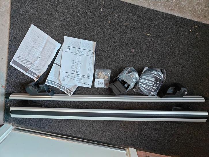 Hapro Aero 1 Aluminium Dakdragers 125cm, Auto diversen, Dakdragers, Zo goed als nieuw, Ophalen