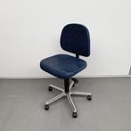 Labkoo medische / werkstoel - kunststof zitten en rug, Blauw, Gebruikt, Bureaustoel, Ophalen