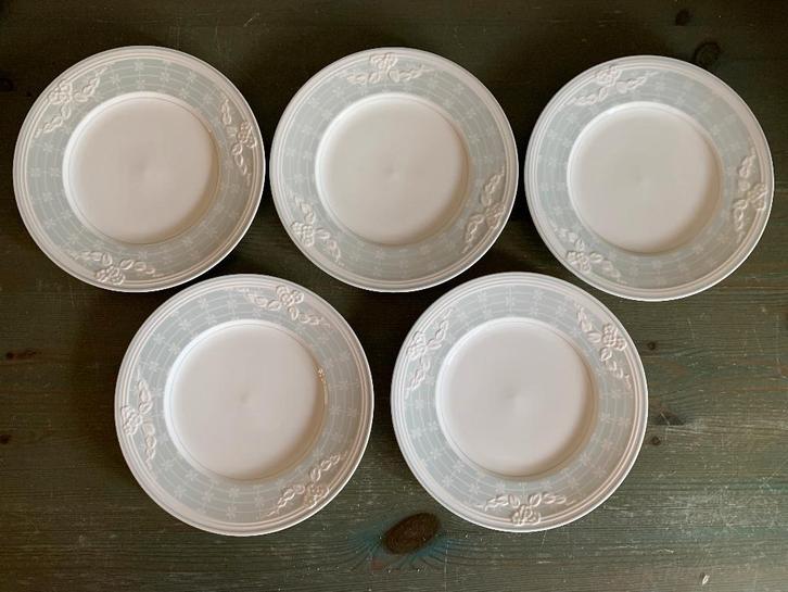 5 x prachtige ARIOSO gebakschoteltjes van Villeroy en Boch, Huis en Inrichting, Keuken | Servies, Zo goed als nieuw, Bord(en)