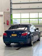 BMW M5 V10 2007 Interlagos Blue, Auto's, BMW, Automaat, Zwart, Blauw, 508 pk