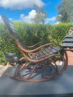 Schommel stoel vintage model Thonet, Huis en Inrichting, Gebruikt, Bruin, Thonet, Ophalen of Verzenden