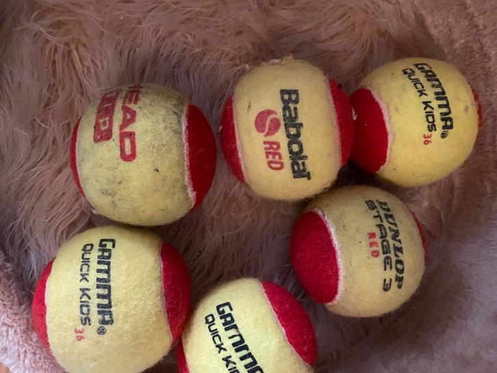 30 tennisballen, Dieren en Toebehoren, Hondenspeelgoed, Gebruikt, Hondenballen, Ophalen of Verzenden