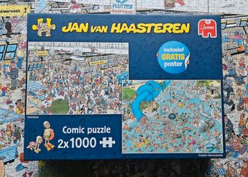 Jan van Haasteren puzzels Vertrekhal en Tropisch zwemparadij beschikbaar voor biedingen