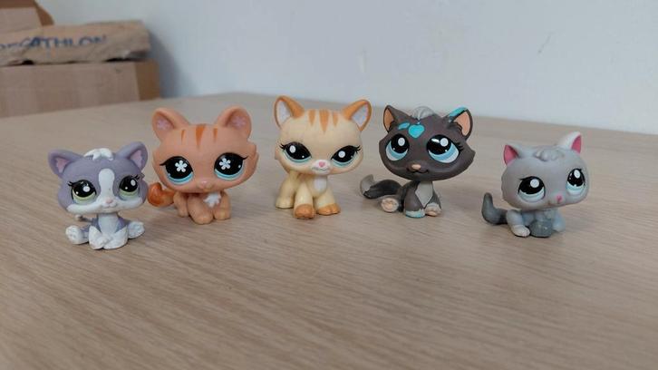 Littlest pet shop poesjes, Verzamelen, Poppetjes en Figuurtjes, Zo goed als nieuw, Ophalen of Verzenden
