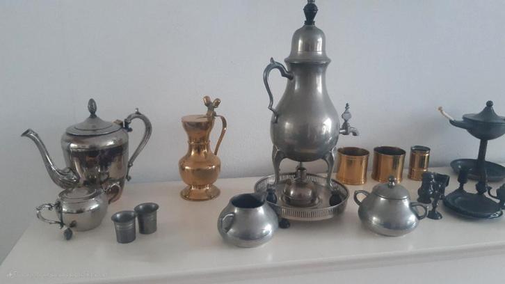 Tinnen items en curiosa, Antiek en Kunst, Antiek | Tin, Ophalen of Verzenden